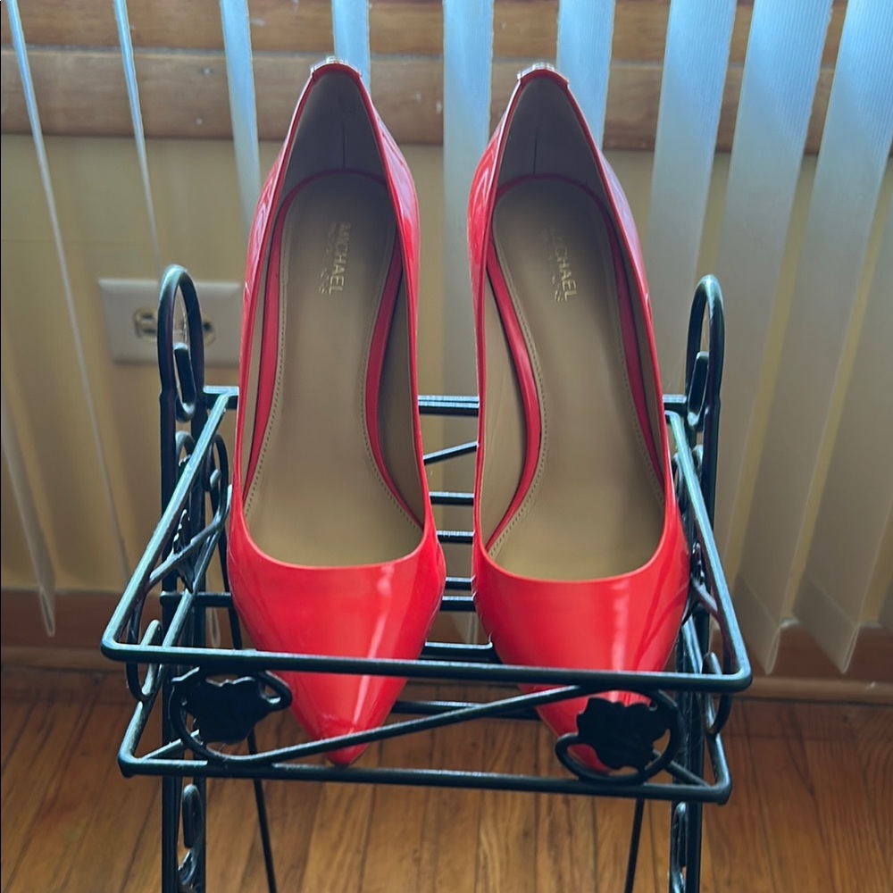 Michael Kors Vibrant Red Heels